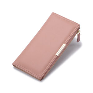 Geldbörsen Und Taschen Mode Einfarbig PU Geldbörse Universal #3854